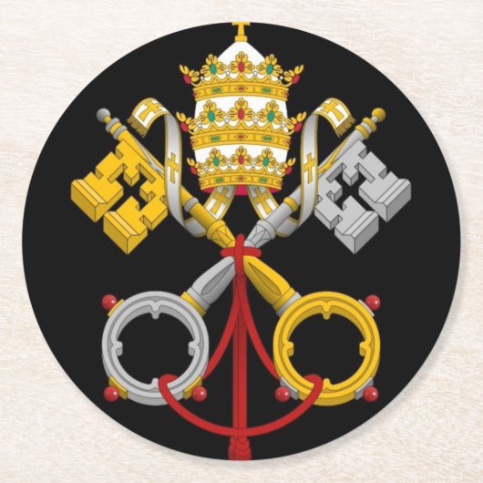Papal Keys Onderzetter (Voorkant)