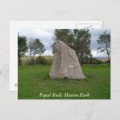 Papal Rock, Heaton Park Briefkaart (Voorkant / Achterkant)