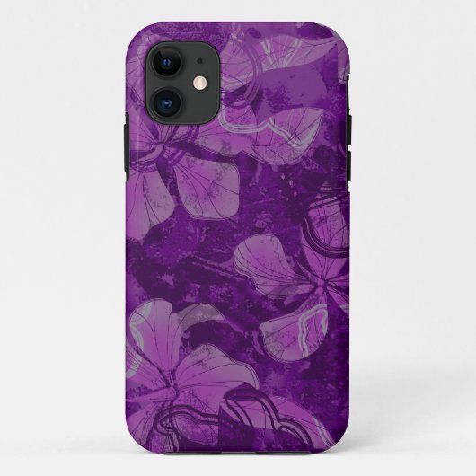 Papaloa Hibiscus Hawaiian Lava Rock Painting Case-Mate iPhone Case (Achterkant)