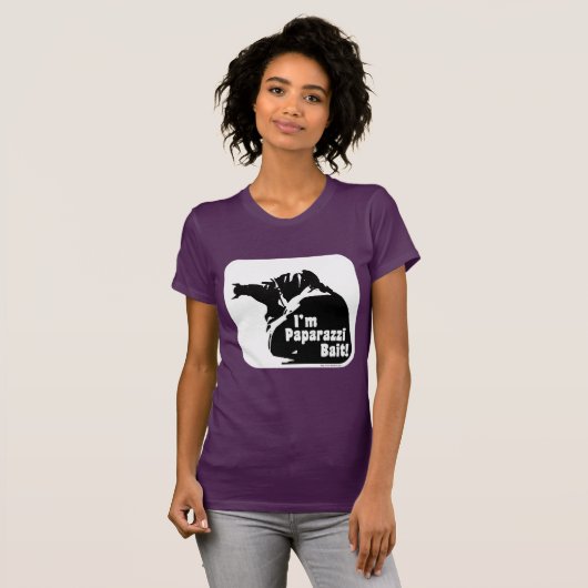 Paparazzi Bait! T-shirt (Voorkant volledig)