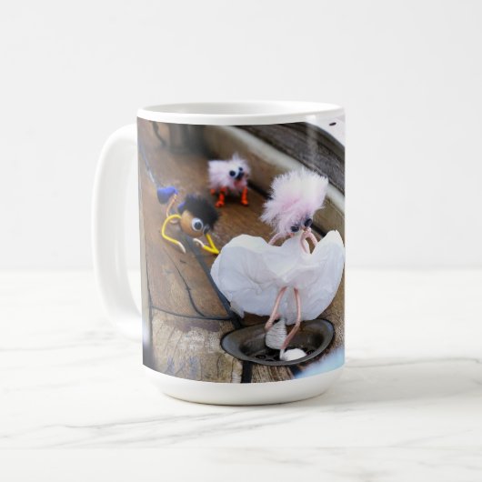 Paparazzi bij Fubby op rooster. Koffiemok (Voorkant links)