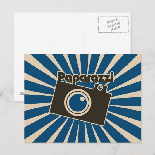 Paparazzi Briefkaart (Voorkant / Achterkant)