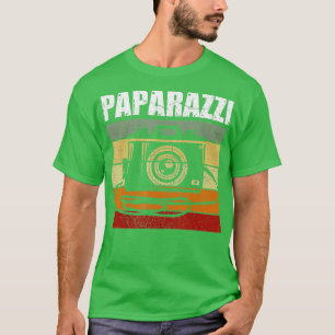 Paparazzi Camera Lover Fotograaf papa T-shirt