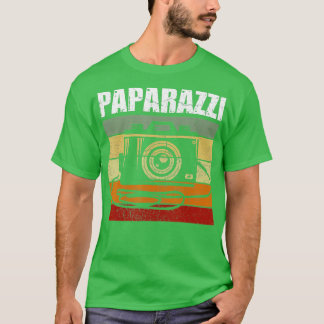 Paparazzi Camera Lover Fotograaf papa T-shirt