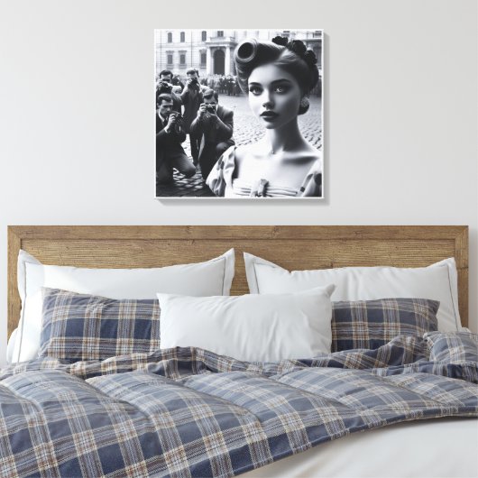 Paparazzi Canvas Afdruk (Insitu (Slaapkamer))