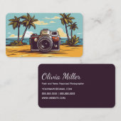 Paparazzi fotograaf visitekaartje (Voorkant / Achterkant)