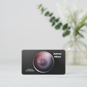 Paparazzi fotograaf visitekaartje (Staand voorkant)