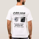 paparazzi-shirt t-shirt (Achterkant)