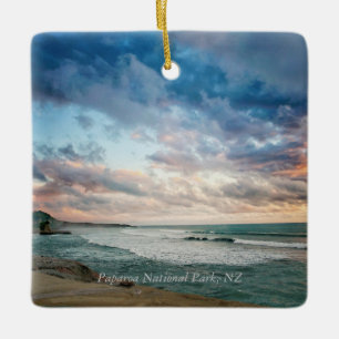 Paparoa Nationaal Park gelabeld Keramisch Ornament