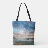 Paparoa Nationaal Park gelabeld Tote Bag (Achterkant)