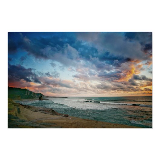 Paparoa Nationaal Park landschap Perfect Poster (Voorkant)