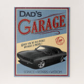 Papa's 1969 Car Garage Jigsee Puzzle Legpuzzel (Verticaal)