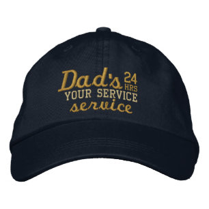 Papa's  24 HRS Service heeft gesponnen! Geborduurde Pet