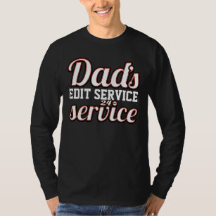 Papa's  24 HRS Service heeft gesponnen! T-shirt