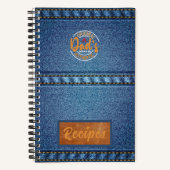 Papa's Authentieke Backyard BBQ Recept Notitieboek (Voorkant)