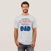 Papa's baan t-shirt (Voorkant volledig)