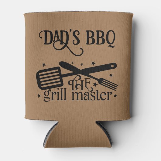 Papa's BBQ De Grill Master Blikjeskoeler (Voorkant)
