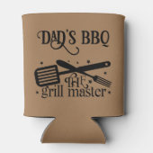 Papa's BBQ De Grill Master Blikjeskoeler (Achterkant)