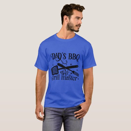 Papa's BBQ De Grill Master T-shirt (Voorkant volledig)