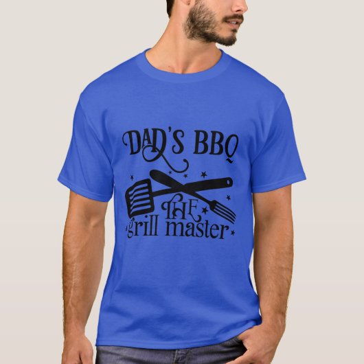 Papa's BBQ De Grill Master T-shirt (Voorkant)