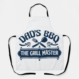 Papa's BBQ de Grill Master Vaderdag Gifts Schort