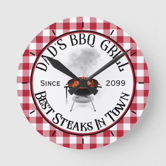 Papa's BBQ Grill Beste Steaks in de stad Ronde Klok (Voorkant)