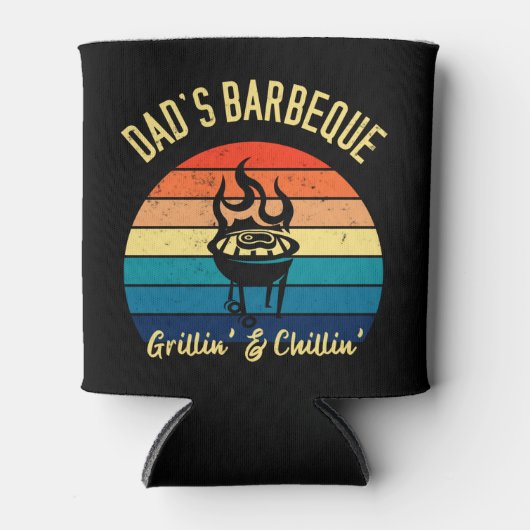 Papa's BBQ - Grilling and Chilling Blikjeskoeler (Voorkant)