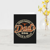 Papa's BBQ koelt en grilt Kaart (Gele Bloem)