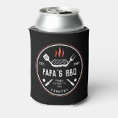 Papa's BBQ Vaderdag Koelbox Blikjeskoeler (Blikje Achterkant)