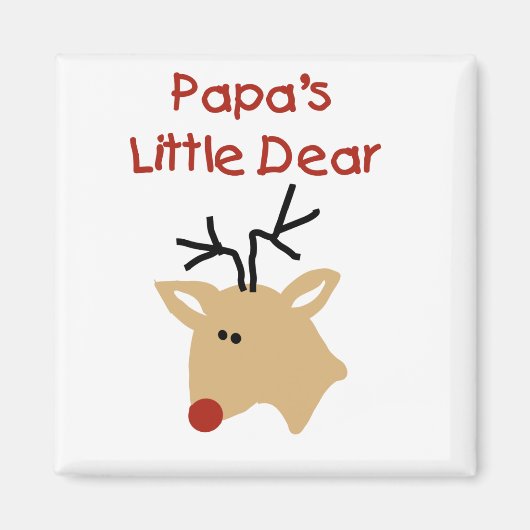 Papa's Beste T-shirts en cadeautjes Magneet (Voorkant)