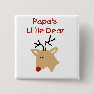 Papa's Beste T-shirts en cadeautjes Vierkante Button 5,1 Cm