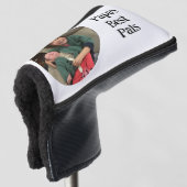 Papa's beste vriend(in) Foto Golf Putter Hoesje Golfheadcover (3/4 voorkant)