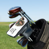 Papa's beste vriend(in) Foto Golf Putter Hoesje Golfheadcover (Insitu)