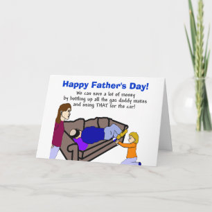Papa's bijdrage Vaderdag Kaart