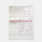 Papa's Biscuit en Gravy Recipe in zijn eigen hands Theedoek (Verticaal)