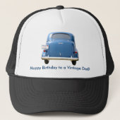 Papa's  Blauwe Chevy Pet van de Birthday - Jouw na (Voorkant)