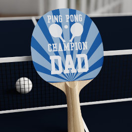 Papa's Blue Ping Pong Champion Paddle Tafeltennisbatje