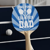 Papa's Blue Ping Pong Champion Paddle Tafeltennisbatje