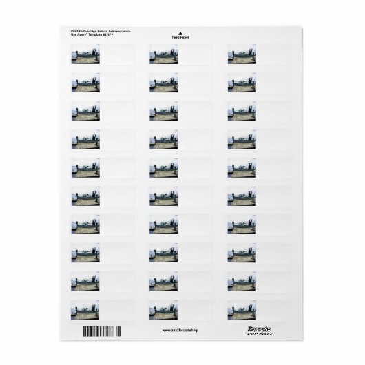 Papas Boat Etiket (Full Sheet)