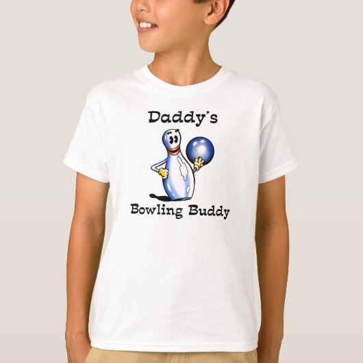 Papa's Bowling Buddy Kinder T-shirts (Voorkant)