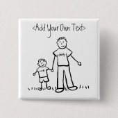 Papa's Boy Button (Voorkant)