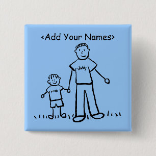 Papa's Boy Button (Namen aanpassen)