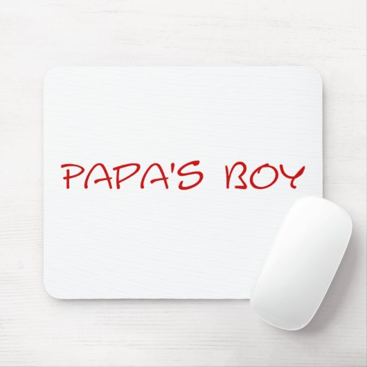 Papa's Boy Mousepad Muismat (Met muis)