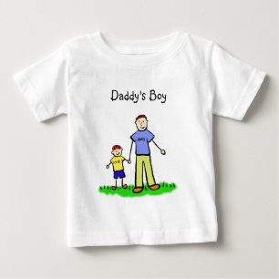 Papa's Boy Personalized Family Characters Shirt