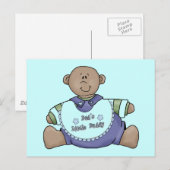 Papa's Buddy African American Tshirts and Gifts Briefkaart (Voorkant / Achterkant)