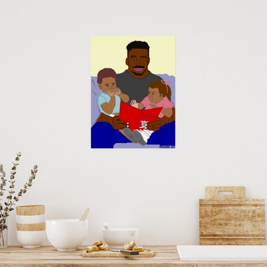 Papa's bundels afdrukken poster (Keuken)