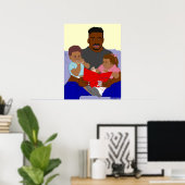 Papa's bundels afdrukken poster (Thuiskantoor)