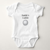 Papa's caddie romper (Voorkant)
