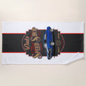 Papa's Camaro Speed Shop Strandlaken (Voorkant)