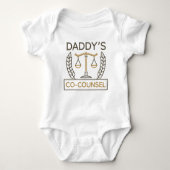 Papa's co-raadsman romper (Voorkant)